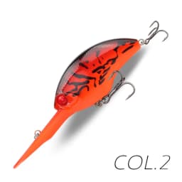 LETOYO 12.5g 52mm Crank Fishing Bait Floating Crankbait Wobbler Pike Bass Lure Artificial Bait