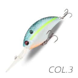 LETOYO 12.5g 52mm Crank Fishing Bait Floating Crankbait Wobbler Pike Bass Lure Artificial Bait