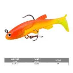 1pc Fishing Lure 75mm 85mm Artificial Sinking Swimbait Curly T Tail Jig Head  Soft Bait Rubber Goods For Bass Pike