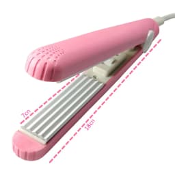Mini ceramic corn hot straightening small electric plywood straight iron corn clip bang splint