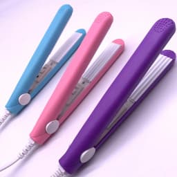 Mini ceramic corn hot straightening small electric plywood straight iron corn clip bang splint