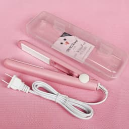 Electric Ceramic Mini Hair Straightener Unisex Portable Flat Iron Wet/Dry Straightening Curling Irons Black FastHeat Hair Curler