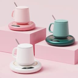 USB Coffee Mug Warmer 3 Temperature Setting Electric Beverage Warmer Coffee Warmer Plate for Hot Coffee Tea and Milk