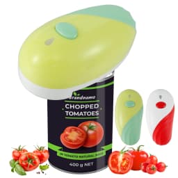 Automatic Can Opener One-Touch Operation Electric Tin Opener No Sharp Edge Handheld Can Opener Kitchen Gadgets Tools