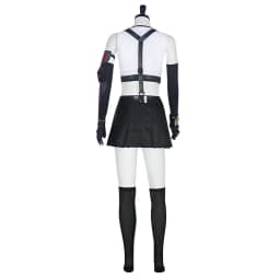 Tifa Lockhart Cosplay Costume Carnival Uniform Wig Anime Halloween Costumes Women Game