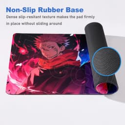 Anime Jujutsu Kaisen Mouse Pad Cool Gojo Satoru Large Gaming Mousepad Gamer Laptop Keyboard Mice Mat Computer 900×400mm Desk Mat