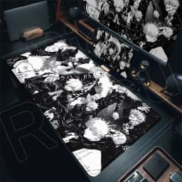 Anime Jujutsu Kaisen Mouse Pad Cool Gojo Satoru Large Gaming Mousepad Gamer Laptop Keyboard Mice Mat Computer 900×400mm Desk Mat