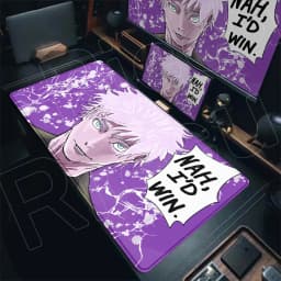 Anime Jujutsu Kaisen Mouse Pad Cool Gojo Satoru Large Gaming Mousepad Gamer Laptop Keyboard Mice Mat Computer 900×400mm Desk Mat