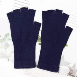 Unisex Knitted Half Finger Gloves Long Wrist Fingerless Gloves for Women Men Winter Black Warm Workout Cycling Gloves