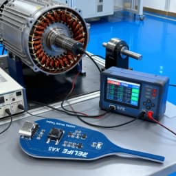 XA5 Inductance Tester Type-C Power for PC Repair Electromagnetic Induction Quick Fault Check Coil Tester Inductor Detector Tools