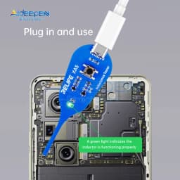 XA5 Inductance Tester Type-C Power for PC Repair Electromagnetic Induction Quick Fault Check Coil Tester Inductor Detector Tools