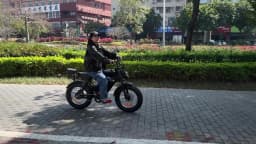 X5 20 Inch Fat Tire All Terrain Electric Bike 1500W Peak Motor E-Bike 48V15AH Removable Battery Dual Disc Brake Adult Electric Bicycle Off Road Beach Snow