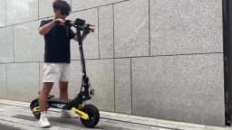 EOEOTWO 1200W Off Road Electric Scooter for Adults 48V Long Range E-Scooter 30MPH Fast Speed 11" Tubeless Tire Foldable Kick Scooter