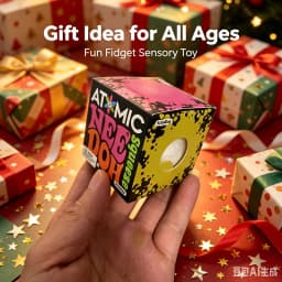 New Products: NeeDoh Snowball Toys, Pressure-Resistant Toys, Grasping Toys, Lovely Adult Sensory Cubes, and Various Gifts.
