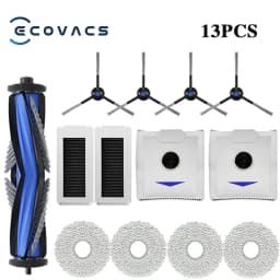 Ecovacs Debot N30 Omni / N30 Pro Omni Robot Vacuum Replacement Part Accessory Main Side Brush Hepa Filter Mop Dust Bag