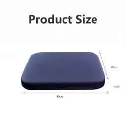Seat Cushion Ergonomic Anti Flattening Anti Slip Odorless Office Chair Dining Coccyx Support Long Sitting No Fatigue Square Gift