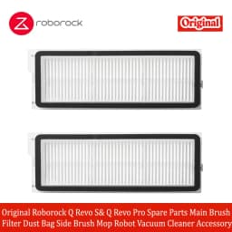Original Roborock Q Revo S & Q Revo Pro Spare Parts Main Brush Filter Dust Bag Side Brush Mop Robot Vacuum Cleaner Accessory