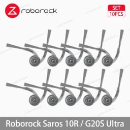 Roborock Saros 10R / G20S Ultra Robot Vacuum Cleaner Accessories Main Side Brush Mop Cloth Hepa Filter Dust Bag Spare Parts