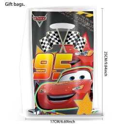 Car Theme Kids Birthday Party Favor Supplies Car Braclet Stamp Keychain Popcorn Box Party Decoration for Party Bag Goodie Bags