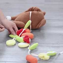 Pet Dog Snuffle Toy Roasted Turkey Toys Pet Interactive Puzzle Feeder Food Training IQ Dog Chew Toys Cute Animal Activity Toys