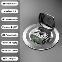 Mini Sleep Invisible Earbuds Tiny Hidden Headphones Bluetooth 5.3 Earphone Noise Cancelling Sports Stereo TWS Wireless Headsets