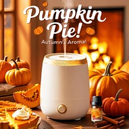 10ml Pumpkin Pie Fragrance Oils Refreshing Car Air Freshener For Aroma Diffusers Oil