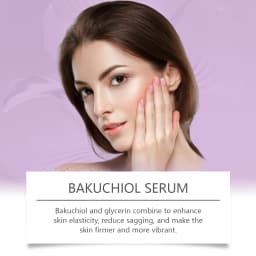 West Month Bakuchiol Serum Pore Remover Anti Sagging Smooth Skin Firming Deep Hydration Refreshing Hyaluronic Acid Face Serum