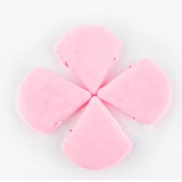 1/2/3/6Pcs Triangle Velvet Powder Puff Face Cosmetic Eye Beauty Makeup Tool Reusable Sponge Washable Mini Powder Puff Accessorie