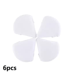 1/2/3/6Pcs Triangle Velvet Powder Puff Face Cosmetic Eye Beauty Makeup Tool Reusable Sponge Washable Mini Powder Puff Accessorie
