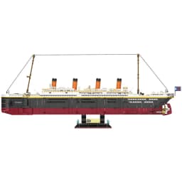 Movie Game MOC Luxury Cruise Ship Sinking Ship Model 2288PCS Titanic Building Blocks Brick Toys for Birthday Children Kids Gift