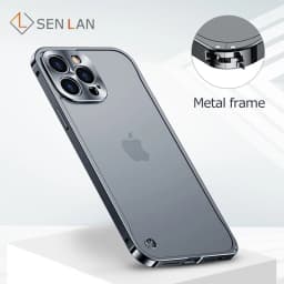 Metal Phone Case For IPhone 12 13 14 15 16 17 Pro Max Cover 16Plus Magnetic Aluminum Frame Phone Shell For IPHON 16 17 Pro Max