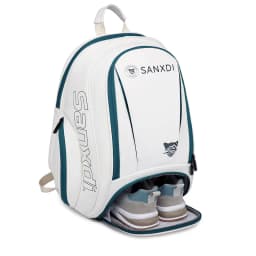 SANXDI Tennis Bag Unisex Large Capacity Squash Badminton Tennis Racquet Backpack Portable Paddles Pickleball Tennis Shoulder Bag