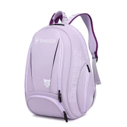 SANXDI Tennis Bag Unisex Large Capacity Squash Badminton Tennis Racquet Backpack Portable Paddles Pickleball Tennis Shoulder Bag