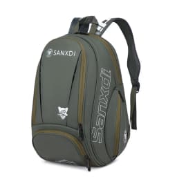 SANXDI Tennis Bag Unisex Large Capacity Squash Badminton Tennis Racquet Backpack Portable Paddles Pickleball Tennis Shoulder Bag