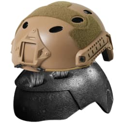BOOIU Tactical Helmet Fast PJ Airsoft Helmet with Goggles ABS CS Riding Shooting Helmets Outdoor Sports Head Protection Gear