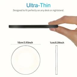 Ultra-Thin Fast Wireless Charger Pad for Samsung Galaxy S25  iPhone 17 16 15 14 13 Pro Max Wireless Induction Charging Station