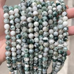Wholesale Natural Stone Amethyst Obsidian Bead Round Loose Spacer For Jewelry Making Bracelet Necklace Accessory 4 6 8 10 12mm