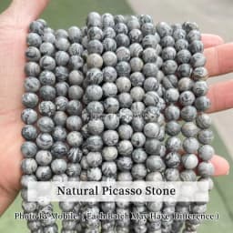 Wholesale Natural Stone Amethyst Obsidian Bead Round Loose Spacer For Jewelry Making Bracelet Necklace Accessory 4 6 8 10 12mm
