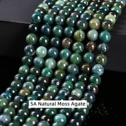 Wholesale Natural Stone Amethyst Obsidian Bead Round Loose Spacer For Jewelry Making Bracelet Necklace Accessory 4 6 8 10 12mm