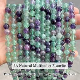 Wholesale Natural Stone Amethyst Obsidian Bead Round Loose Spacer For Jewelry Making Bracelet Necklace Accessory 4 6 8 10 12mm
