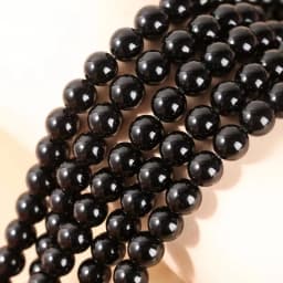 Wholesale Natural Stone Amethyst Obsidian Bead Round Loose Spacer For Jewelry Making Bracelet Necklace Accessory 4 6 8 10 12mm