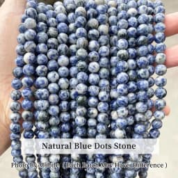 Wholesale Natural Stone Amethyst Obsidian Bead Round Loose Spacer For Jewelry Making Bracelet Necklace Accessory 4 6 8 10 12mm