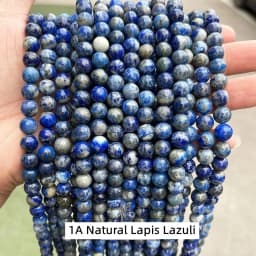 Wholesale Natural Stone Amethyst Obsidian Bead Round Loose Spacer For Jewelry Making Bracelet Necklace Accessory 4 6 8 10 12mm