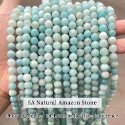 Wholesale Natural Stone Amethyst Obsidian Bead Round Loose Spacer For Jewelry Making Bracelet Necklace Accessory 4 6 8 10 12mm