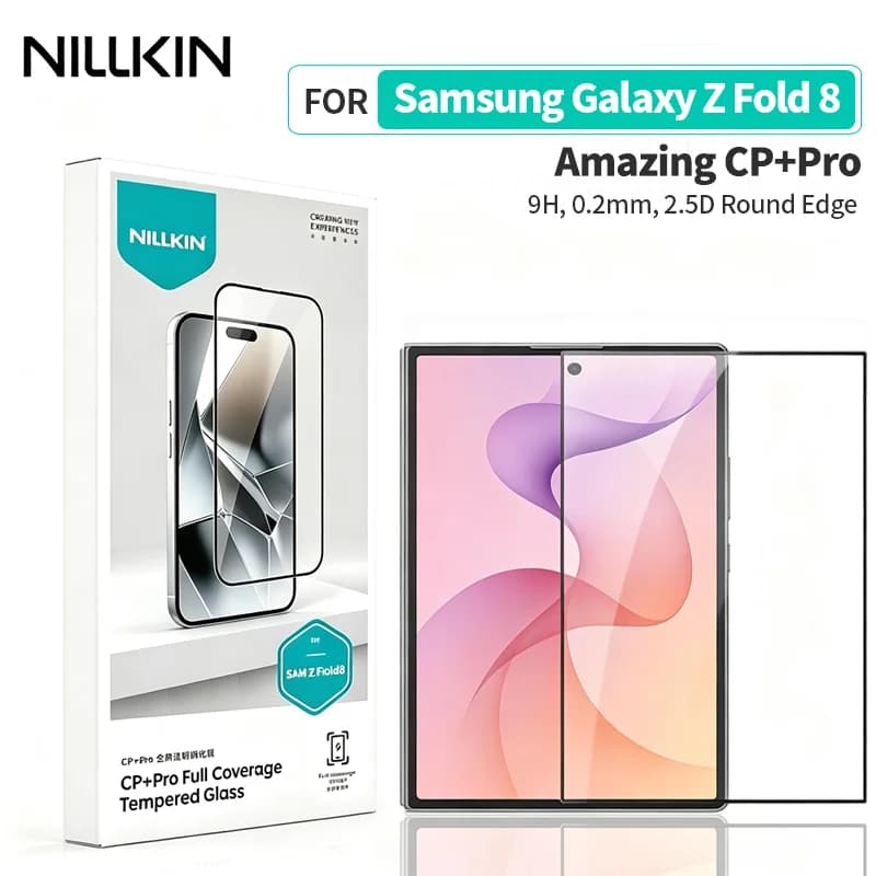 NILLKIN For Samsung Galaxy Z Fold 8 Tempered Glass Front Film H/CP+PRO HD Clear Screen Protector Glass for Samsung Z Fold 8 Film