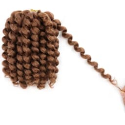 Wand Curl Crochet Hair 10 Inch Jamaican Bounce Synthetic Crochet Hair African Curly Crochet Braiding Hair Extensions for Women