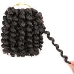 Wand Curl Crochet Hair 10 Inch Jamaican Bounce Synthetic Crochet Hair African Curly Crochet Braiding Hair Extensions for Women