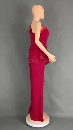 High Waist Strapless Jumpsuit Rivet Collar Lady Evening and Party Tube Top Jumpsuit for Women Elegant Sexy Birthday Jumpsuit