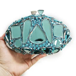 New Large Rhinestone Evening Bag Crystal Dinner Bag WHTUOHENG Diamond Clutch Women's Bag Luxury Formal Party Bags And Handbags
