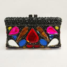 New Large Rhinestone Evening Bag Crystal Dinner Bag WHTUOHENG Diamond Clutch Women's Bag Luxury Formal Party Bags And Handbags